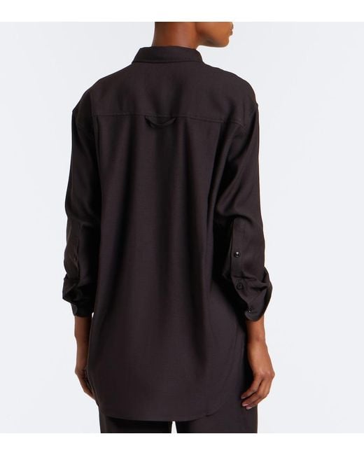 Citizens of Humanity Black Kayla Oversized Shirt