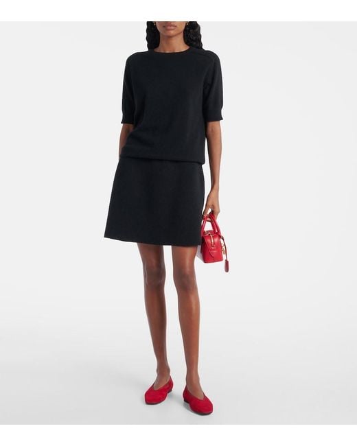 Lisa Yang Black Kenza Cashmere T-Shirt