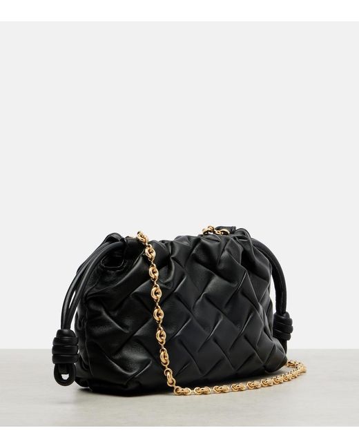 Loewe Black Flamenco Mini Leather Clutch