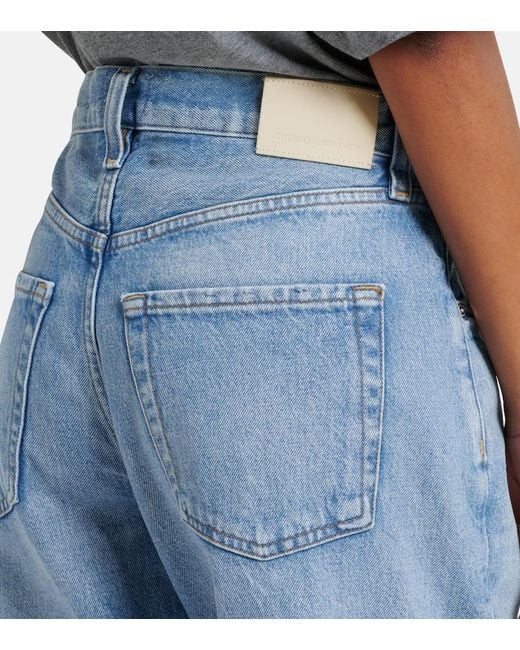 Citizens of Humanity Blue Court Denim Bermuda Shorts