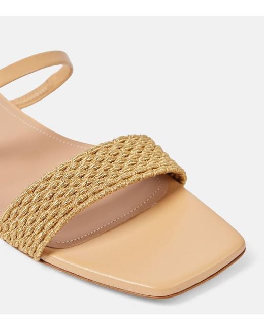 Malone Souliers Natural Frida 10 Woven Sandals