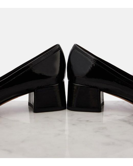 Chloé Black Marcie Leather Pumps