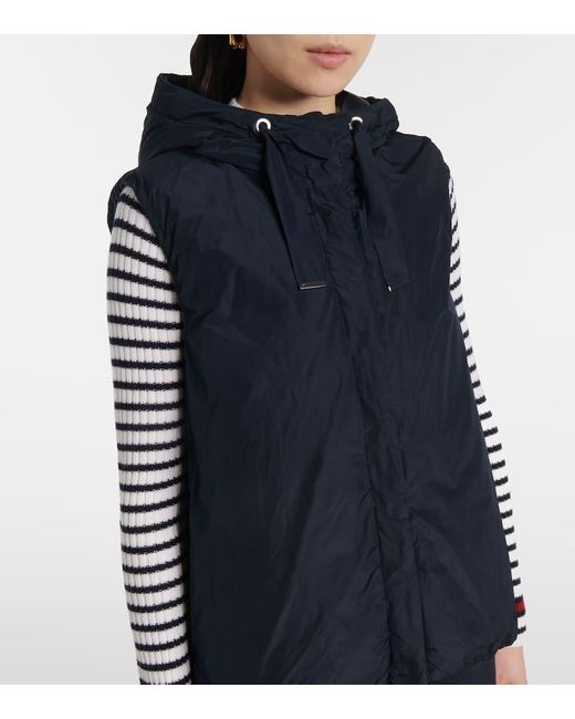 Max Mara Blue The Cube Wattierte Weste Jsoft