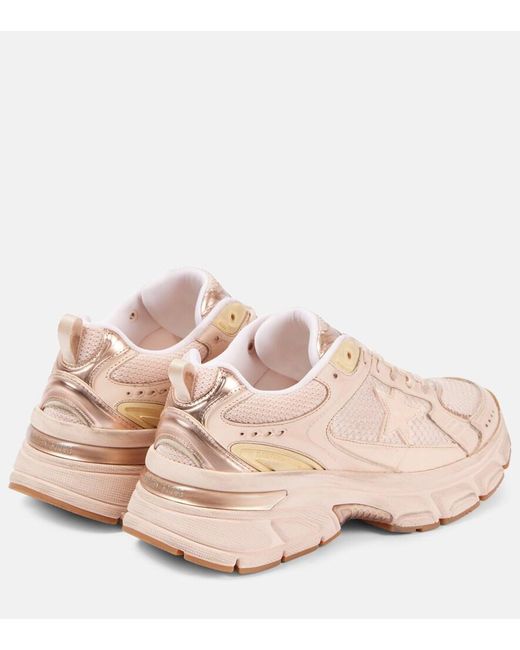 Golden Goose Deluxe Brand Pink Sneakers