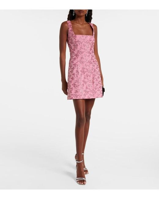 Robe A Sequins Markarian en coloris Pink