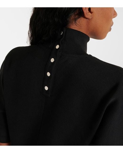 Tシャツ・カットソー Alaia T-shirt with high neck Black High neck T-shirt | Alaïa | OTTODISANPIETRO