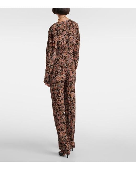 Isabel Marant Brown Zekia Top