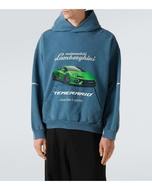 BALENCIAGA x Lamborghini プリント コットン ジップパーカー nm_5058129_100020_m