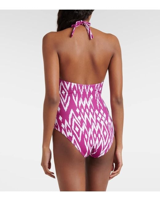 Maillot De Bain Sunny Imprime Eres en coloris Pink