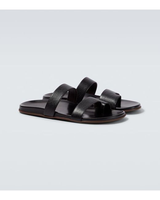 Sandalias Hugh De Piel The Row de hombre de color Black