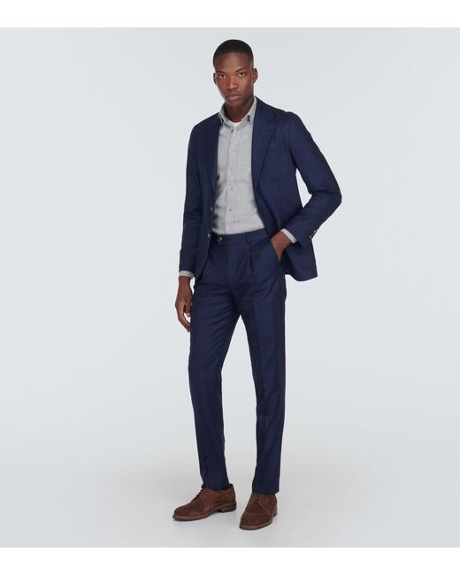 Lardini Gray Cotton Shirt for men