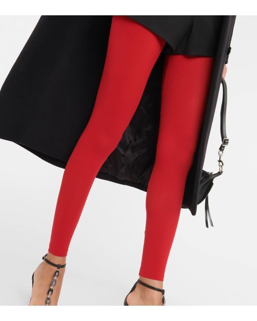 Isabel Marant Red Fibby Jersey leggings