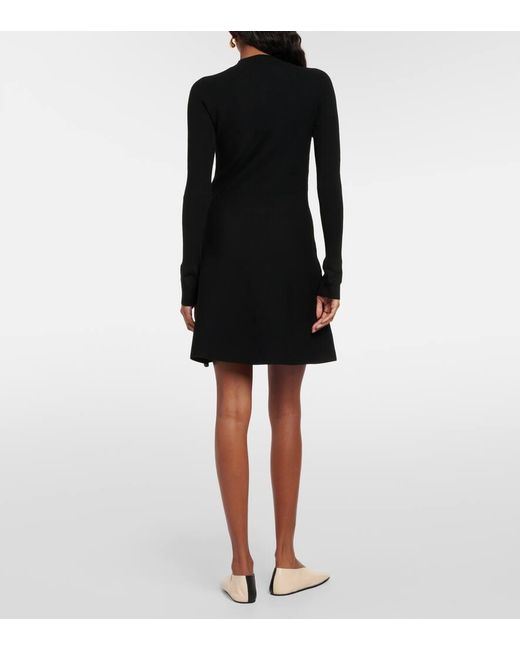 Max Mara Black Leisure Pireo Knit Minidress
