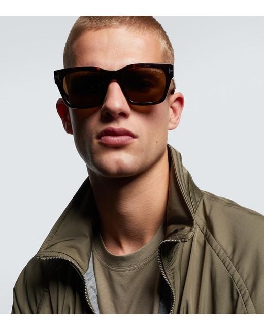 Tom Ford Brown Andy-02 Square Sunglasses for men