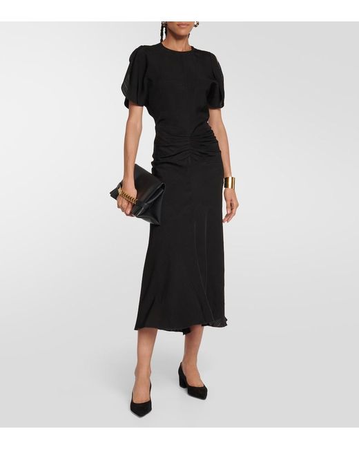 Gianvito Rossi Black Piper 45 Suede Pumps
