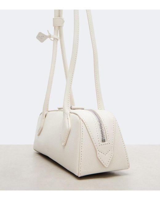 Alaïa White Le Teckel Small Leather Shoulder Bag