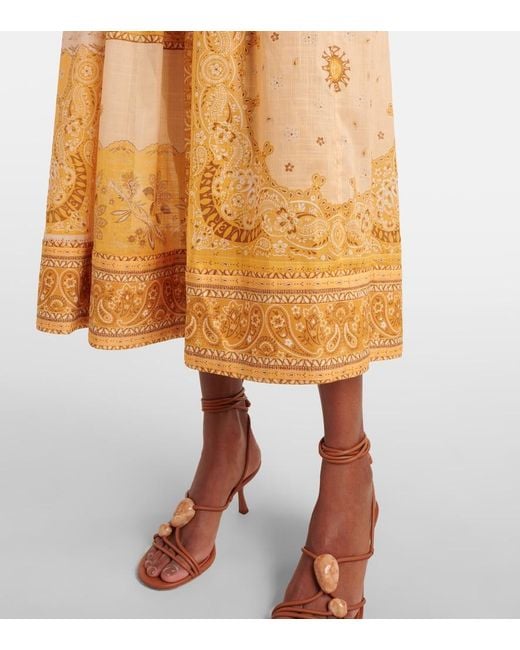 Zimmermann Yellow Lucky Corset Dress