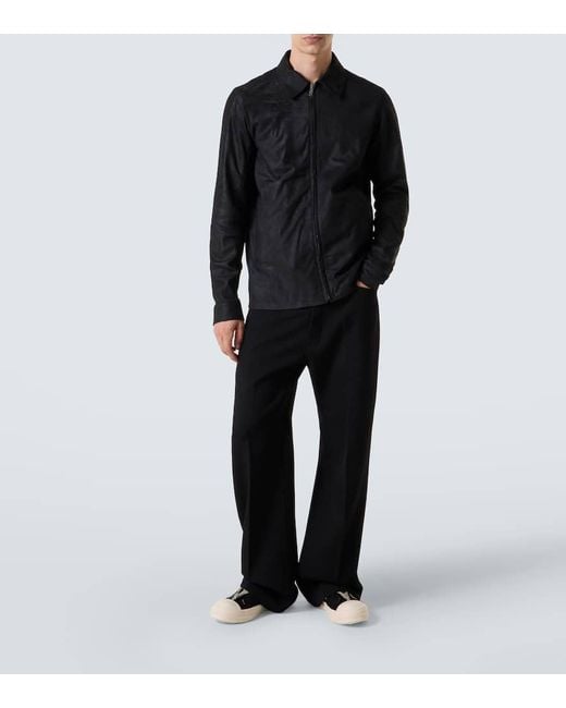 Sneakers Alte Megalace di Rick Owens in Black da Uomo