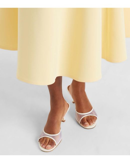 Staud Natural Brigitte Mesh Mules