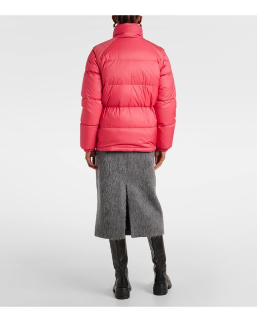 Moncler Pink Verone Reversible Down Jacket