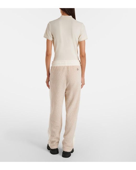 Moncler Natural Terry Sweatpants
