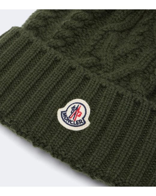 Berretto di Moncler in Green