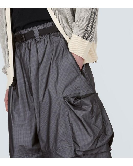 Pantalones cargo convertibles Gore-Tex® Y-3 de hombre de color Gray