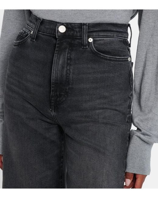 Jeans Anchos Jo 7 For All Mankind de color Blue