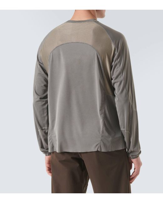 Satisfy Gray Auralite Technical Sweatshirt for men