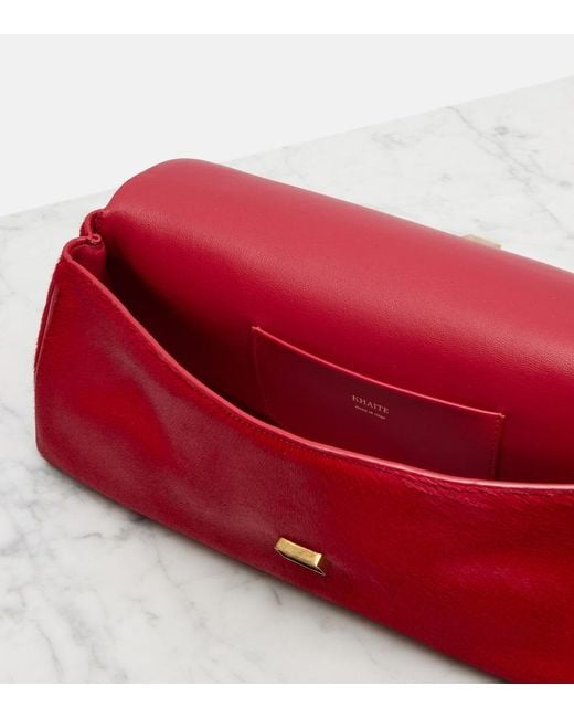 Clutch Audrey di Khaite in Red