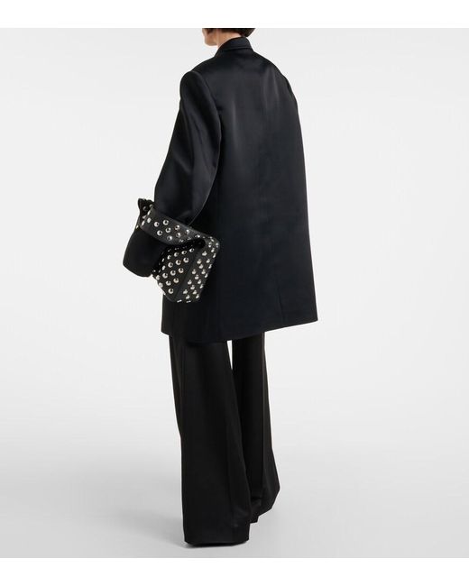 Khaite Black Ray Oversized Coat