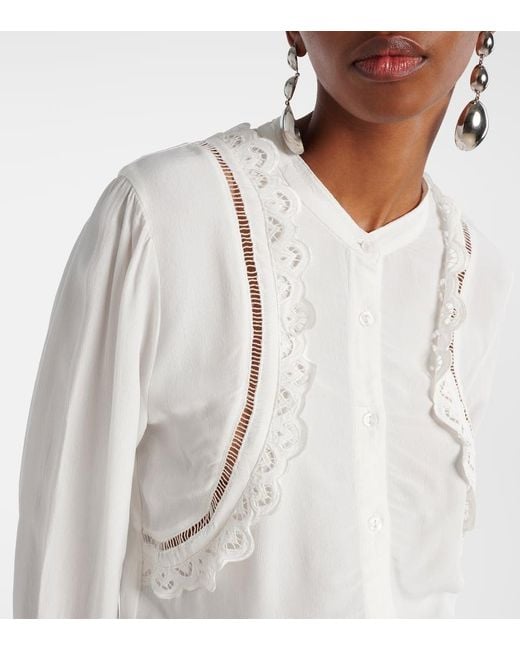 Isabel Marant White Top Filippa