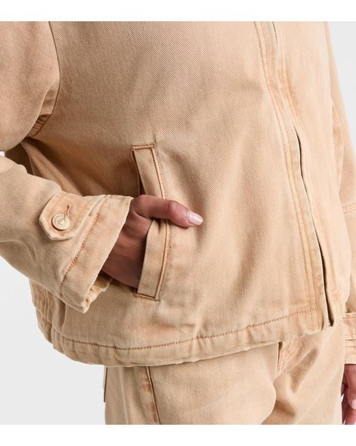7 For All Mankind Natural Denim Jacket