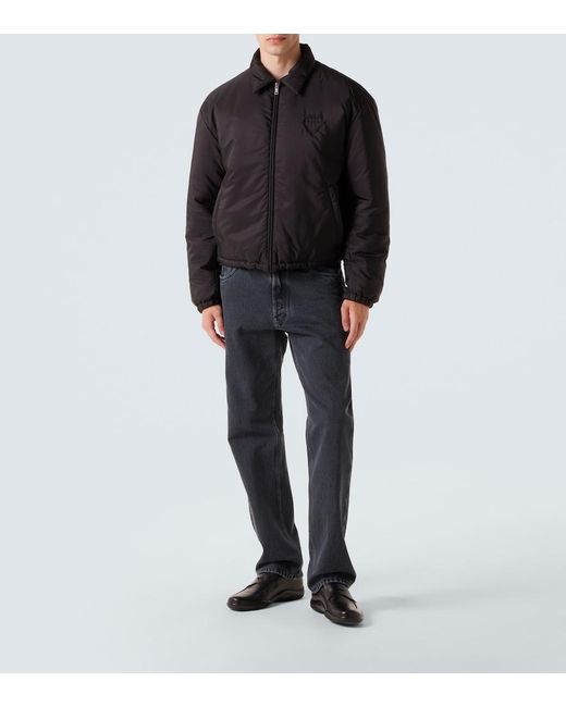 Prada Blue Re-Nylon Padded Jacket for men