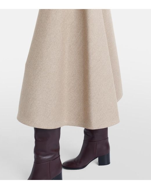Jupe Midi Max Mara en coloris Natural