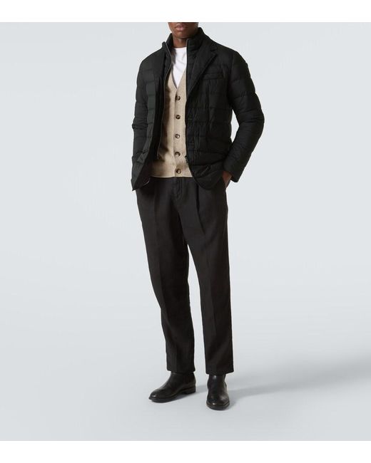 Herno Black La Giacca Down-Filled Jacket for men