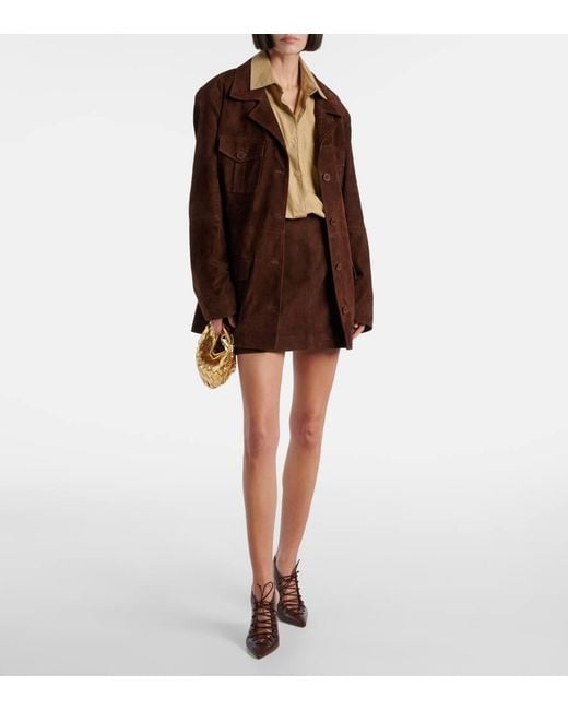 Malone Souliers Brown Alia 90 Leather Slingback Pumps