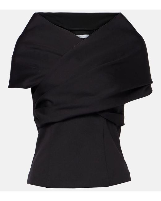 Max Mara Black Nespola Top