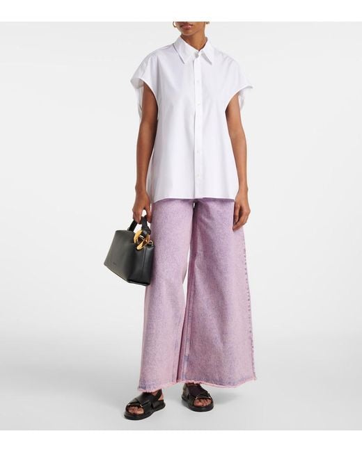 Top De Algodon Marni de color White