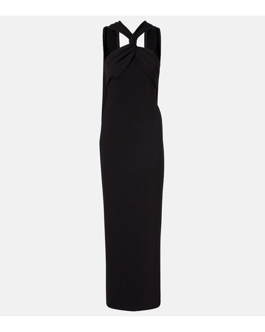 Solace London Black Rona Gown