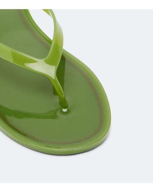 Christopher Esber Green Jo Thong Sandals