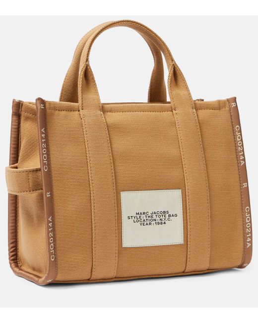Marc Jacobs Brown The Large Canvas Tote Bag