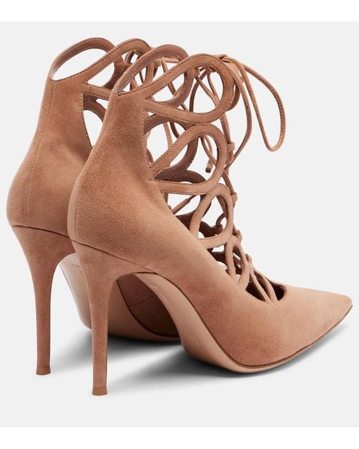 Pumps Pointy 95 di Gianvito Rossi in Brown