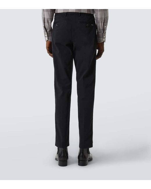 Pantaloni Chino di Tom Ford in Black da Uomo