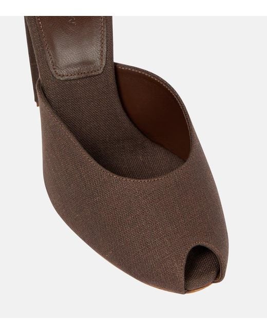 Gia Borghini Brown Rosie 38 Mules
