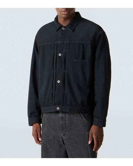 A.PRESSE Blue 1St Type Denim Jacket for men