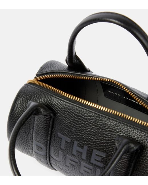 Marc Jacobs Black The Duffle Mini Leather Shoulder Bag