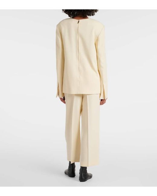 Totême  Natural Crepe Top