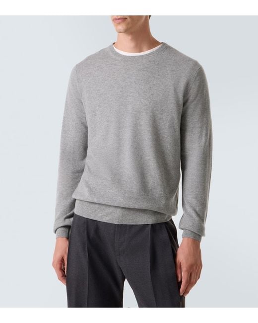 Jersey De Cachemir Rubinacci de hombre de color Gray