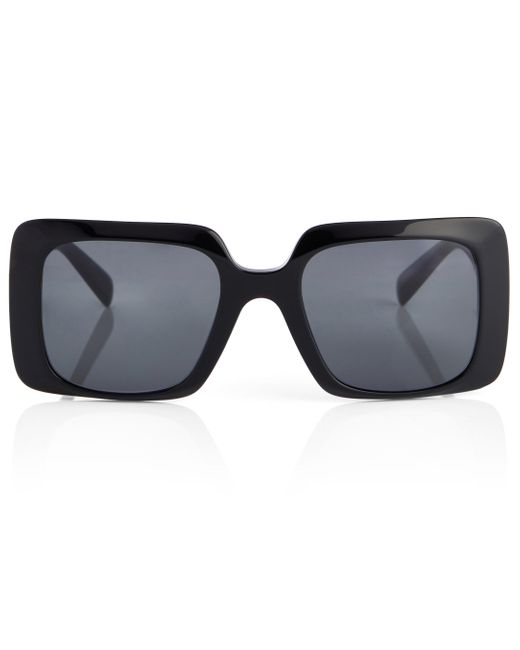 versace black square sunglasses